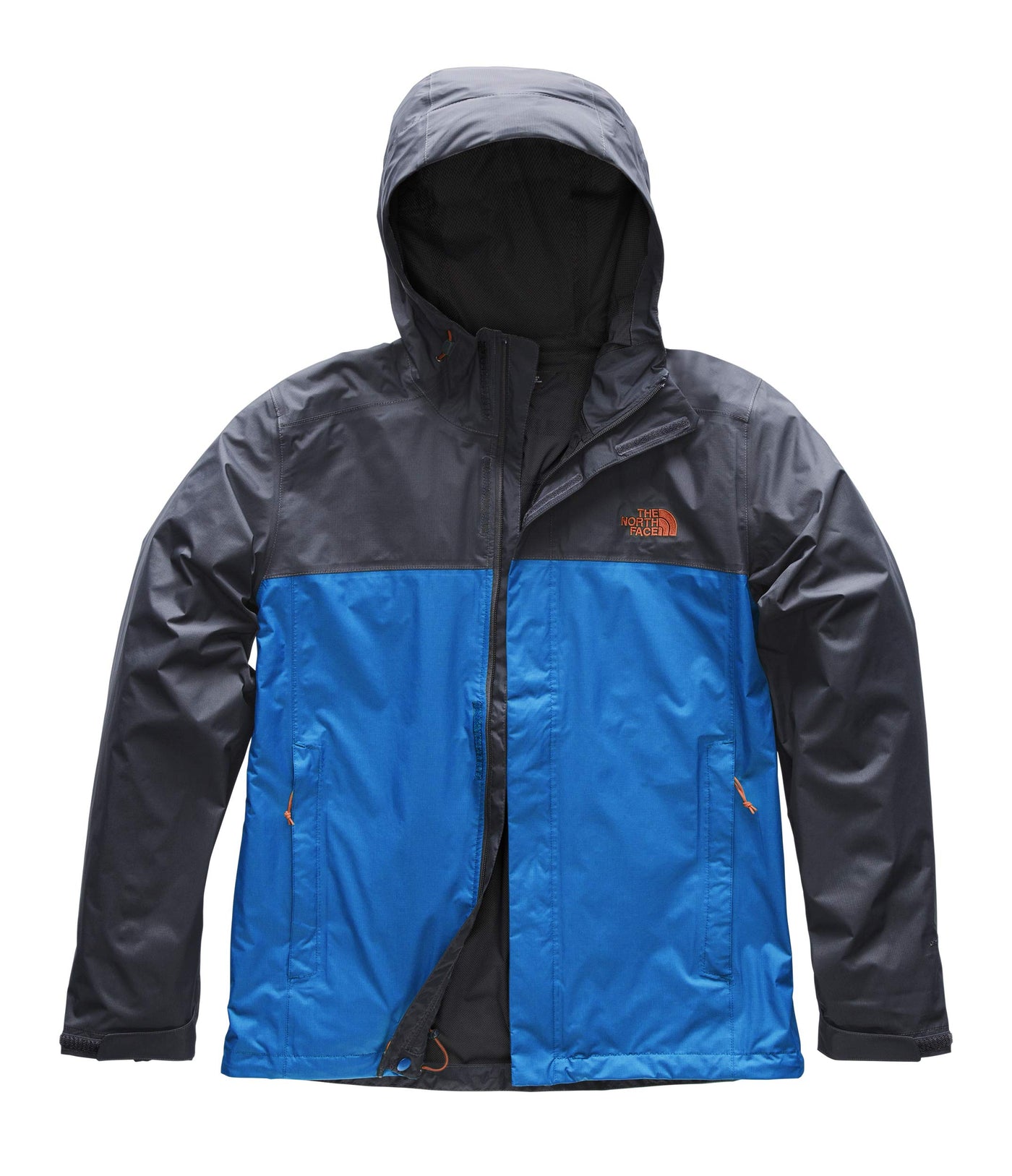 THE NORTH FACE Men's Venture 2 Jacket Turkish Sea/Urban Navy/Persian Orange XX-Large