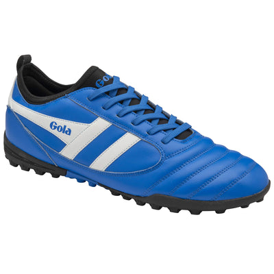 Gola Men's Ceptor Turf Run Football Shoe, Blue/White, 9