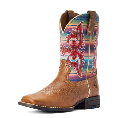 Ariat Kids' Lonestar Western Boot 2 Big Kid Ridge Tan/Old Muted Serape