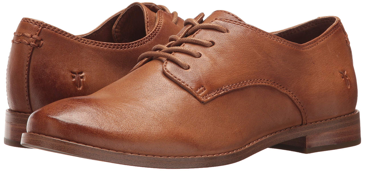 Frye New Women's Anna Oxford Camel 9