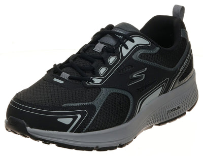 Skechers Men's Gorun Consistent - Performance Athletic Workout Running Walking Shoe Sneaker with Air Cooled Foam 9 Black/Grey