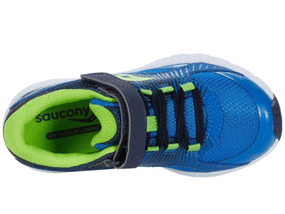 Saucony boys Velocer a/C (Little Kid/Big Kid) 6 Wide Big Kid Blue/Green