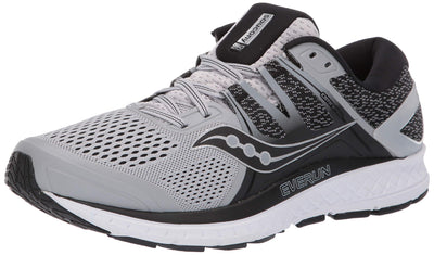 Saucony Men's Omni ISO Shoes, Grey/Black, 10