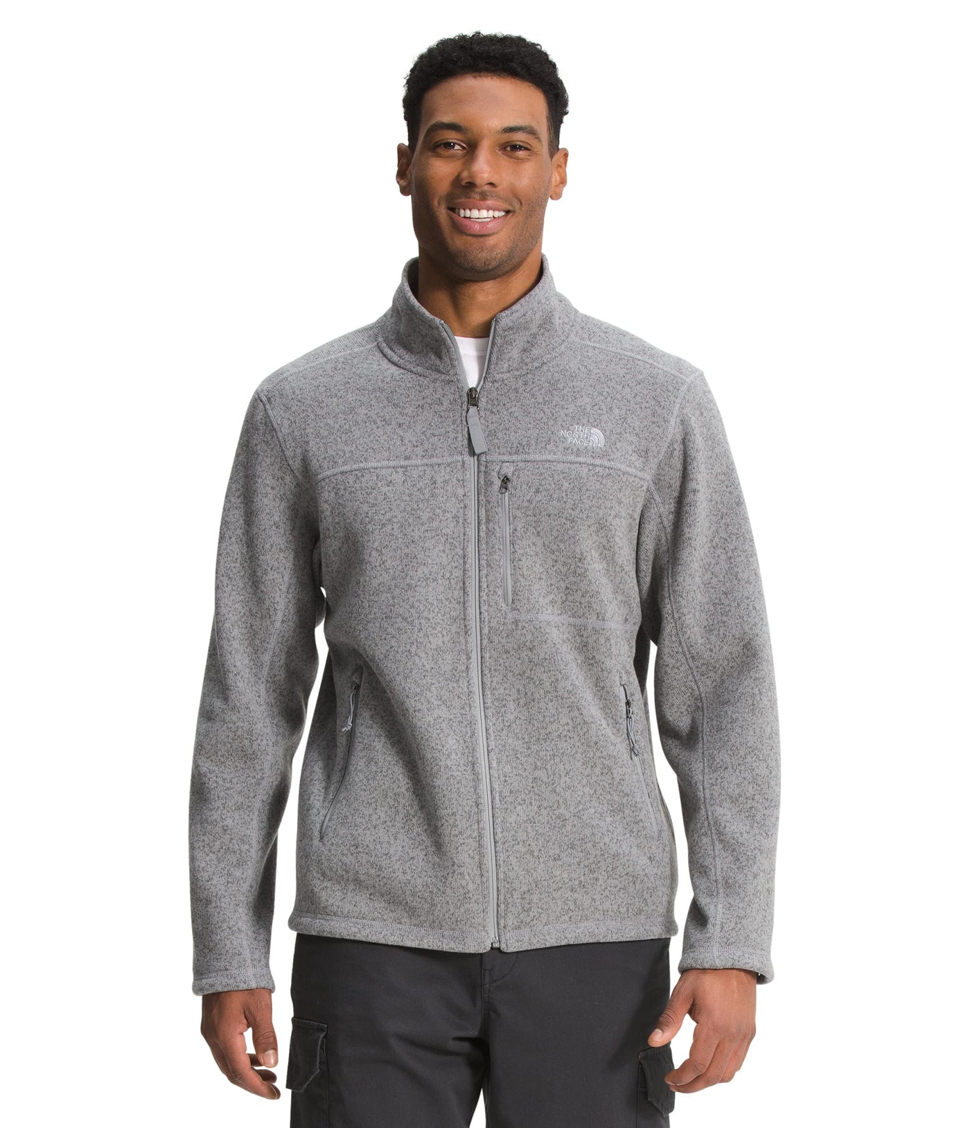 The North Face Men's Gordon Lyons Classic Full Zip, TNF Medium Grey Heather, 3XL