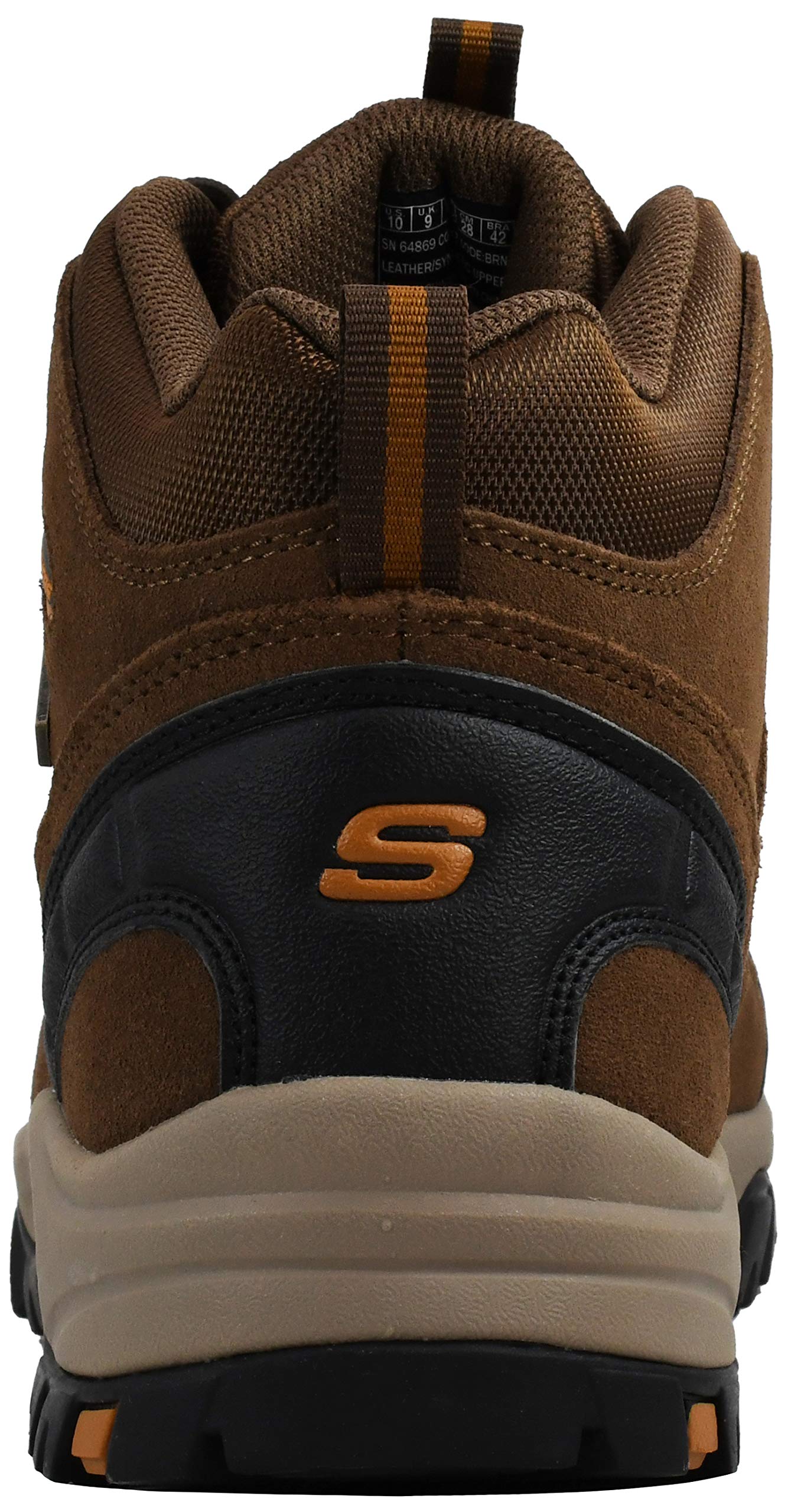 Skechers Men's Relment Pelmo Brown Chukka Boot 10.5 M US