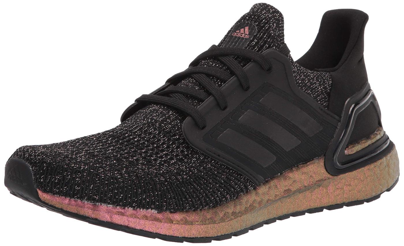 adidas womens Ultraboost 20 fashion sneakers, Core Black Core Black Signal Pink, 11 US