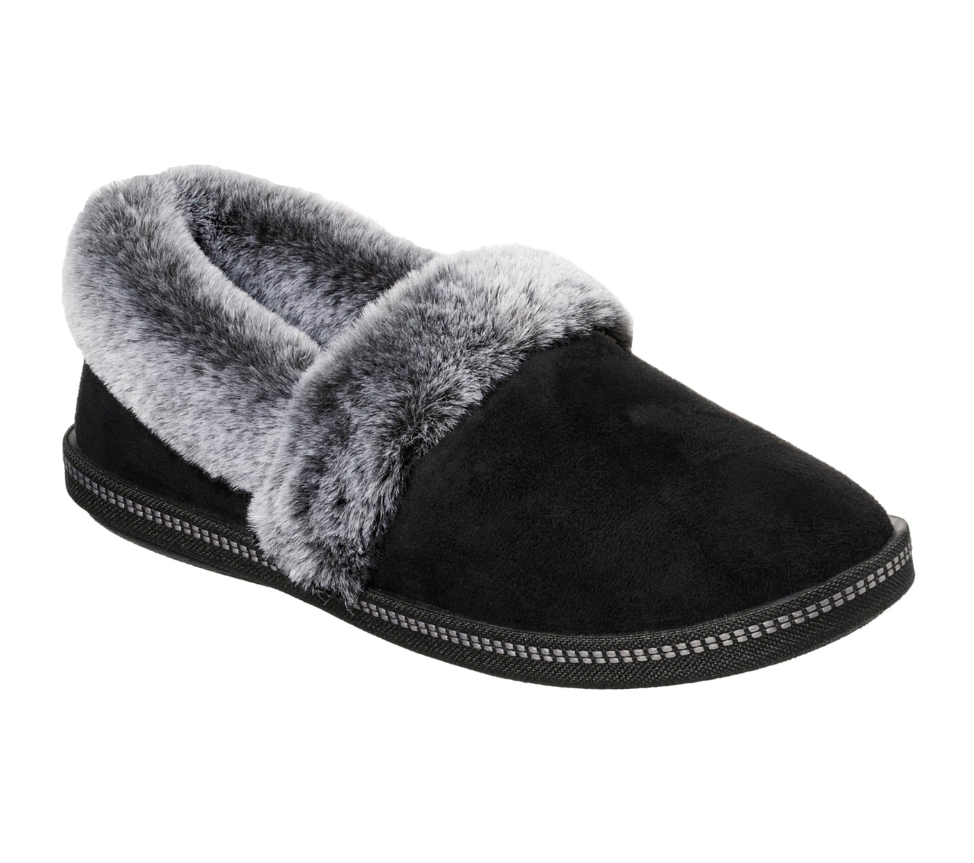 Skechers Women's Cozy Campfire-Team Toasty Slipper 8 Wide Black