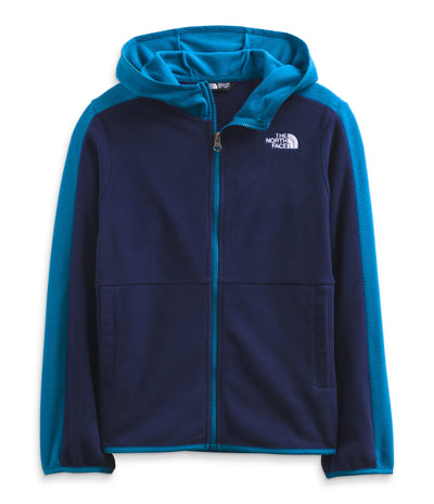 THE NORTH FACE Glacier Full Zip Hoodie (Little Kids/Big Kids) Tnf Navy MD (10-12 Big Kids)