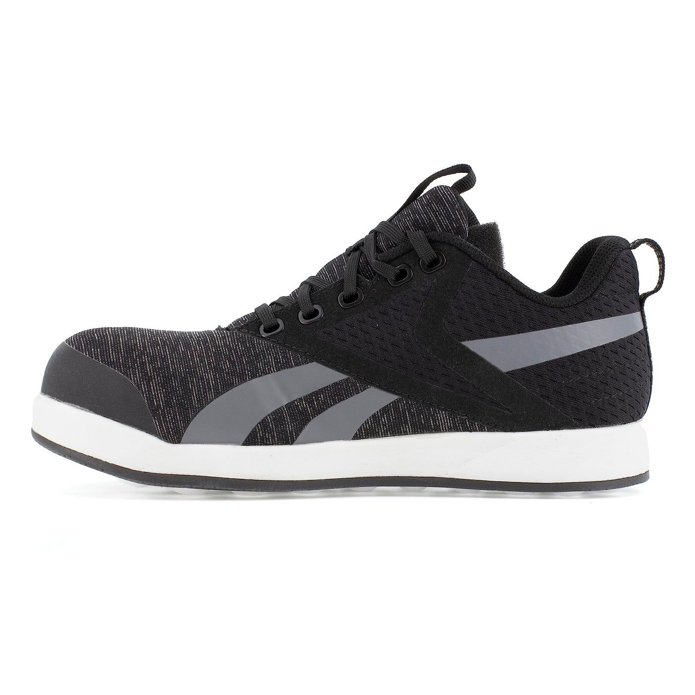 Reebok Women's Rb236 Ever Road 3.0 DMX Work Construction Oxford Shoe Black and Grey Safety 9 B (M) Black/Grey