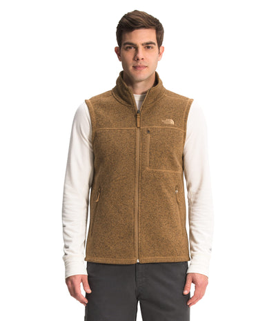 THE NORTH FACE Gordon Lyons Classic Mens Vest Utility Brown Dark Heather Sz S