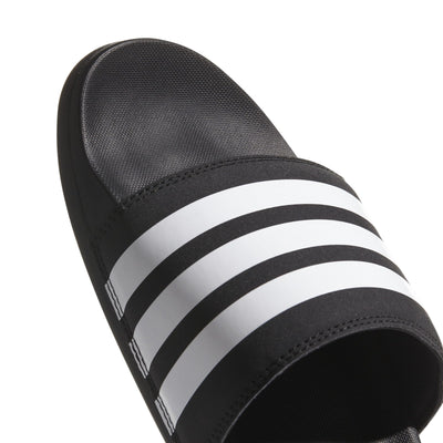 adidas Men's Swim Beach & Pool Shoes, Black Negbás Ftwbla 000, 10