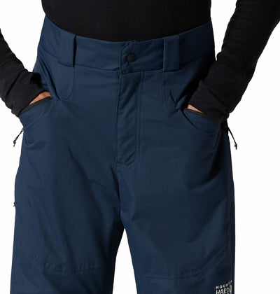 Mountain Hardwear Mens Firefall/2 Ski Pants, Hardwear Navy, Small Regular