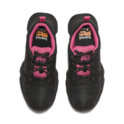 Timberland PRO Women's Powertrain Ev Composite Safety Toe Industrial Athletic Work Shoe 5.5 Black/Pink