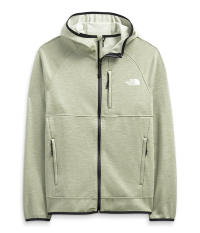 THE NORTH FACE Canyonlands Hooded Fleece Jacket - Men's Tea Green Heather, M