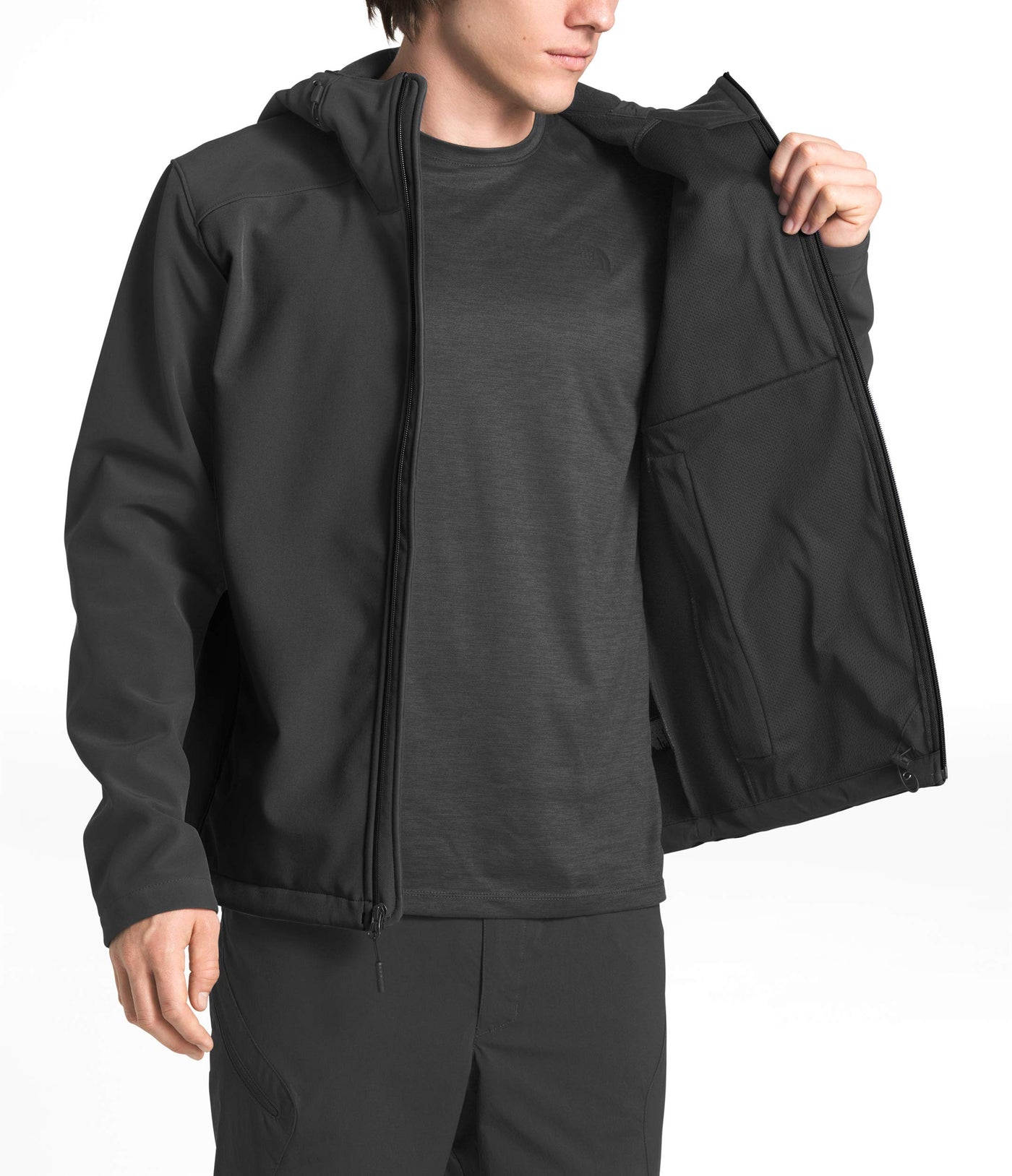 THE NORTH FACE Men's Apex Bionic 2 Hoodie, Asphalt Grey/Asphalt Grey, S