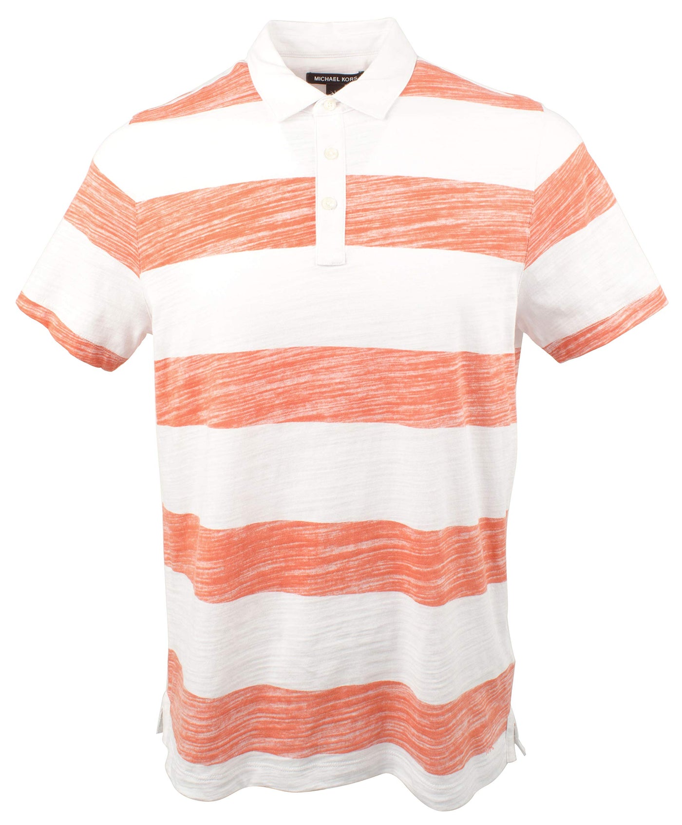 Michael Kors Men's Striped Lightweight Polo Shirt-FC-M