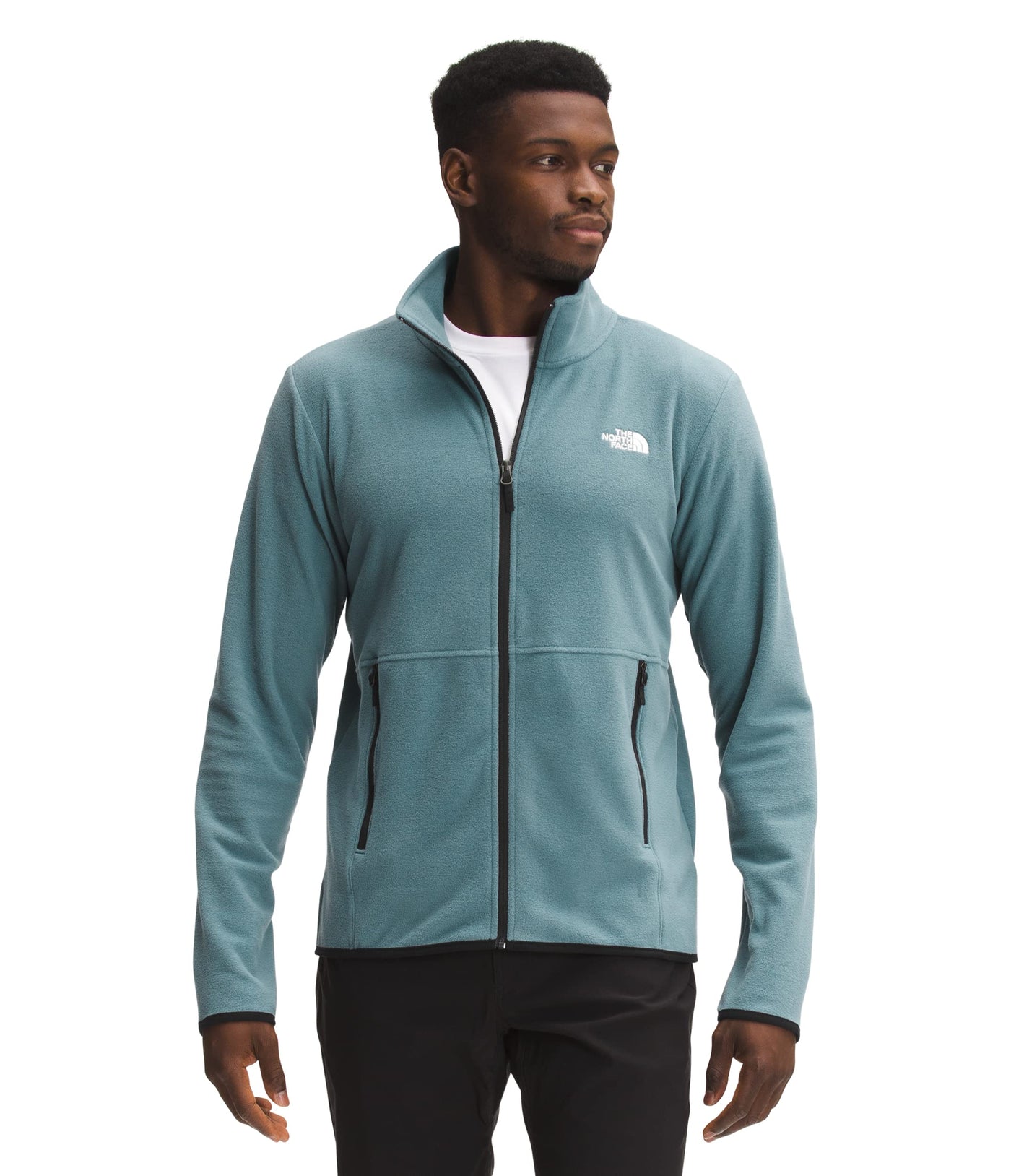 The North Face Men's TKA Glacier Full Zip Jacket, Goblin Blue, XX-Large