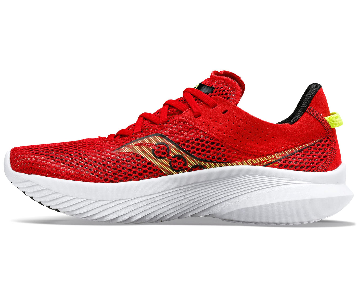 Saucony Men's Kinvara 14 Sneaker, RED Poppy, 11.5