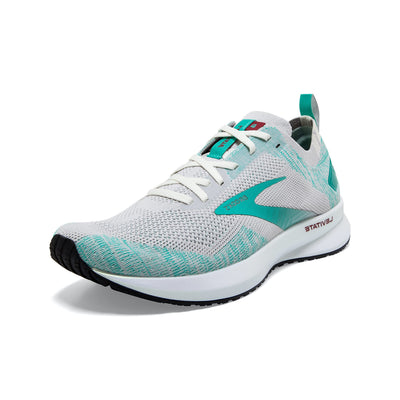 Brooks Women's Levitate 4 Running Shoe - Antarctica/Atlantis/White - 5