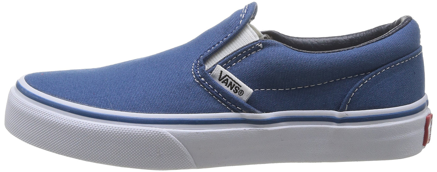 Vans Women's Sneaker 3.5 Big Kid Navy/True White