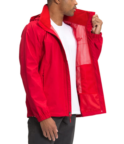 THE NORTH FACE Men's Resolve Waterproof Jacket, TNF Red, Medium