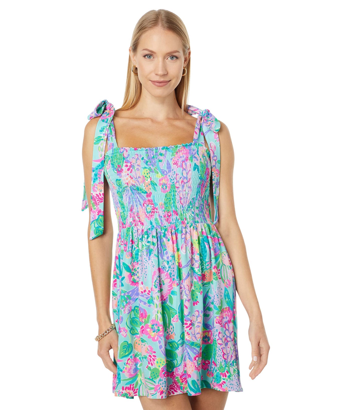 Lilly Pulitzer Rivera Romper Multi Me and My Zesty XS