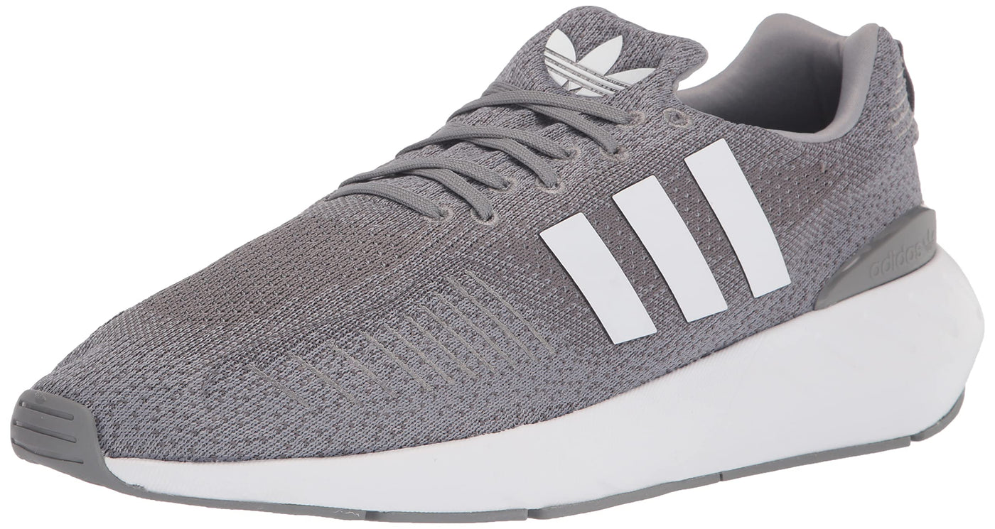 adidas Men's Swift Run 22 Sneaker, Grey/White/Grey, 11