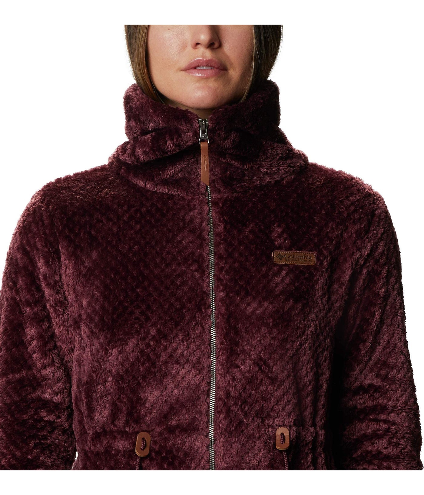 Columbia Fire Side™ Sherpa Long Full Zip Malbec MD