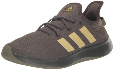 adidas Womens Cloudfoam Pure Shadow Olive/Olive Strata/Gold Metallic 8.5