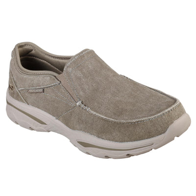 Skechers Men's Relaxed Fit-Creston-Moseco 9 X-Wide Taupe