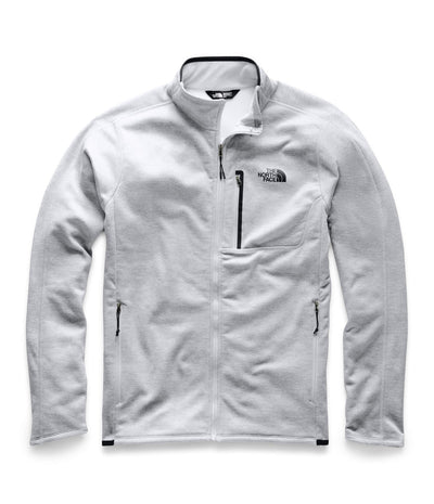 THE NORTH FACE Men's Canyonlands Full Zip, TNF Light Grey Heather, Medium