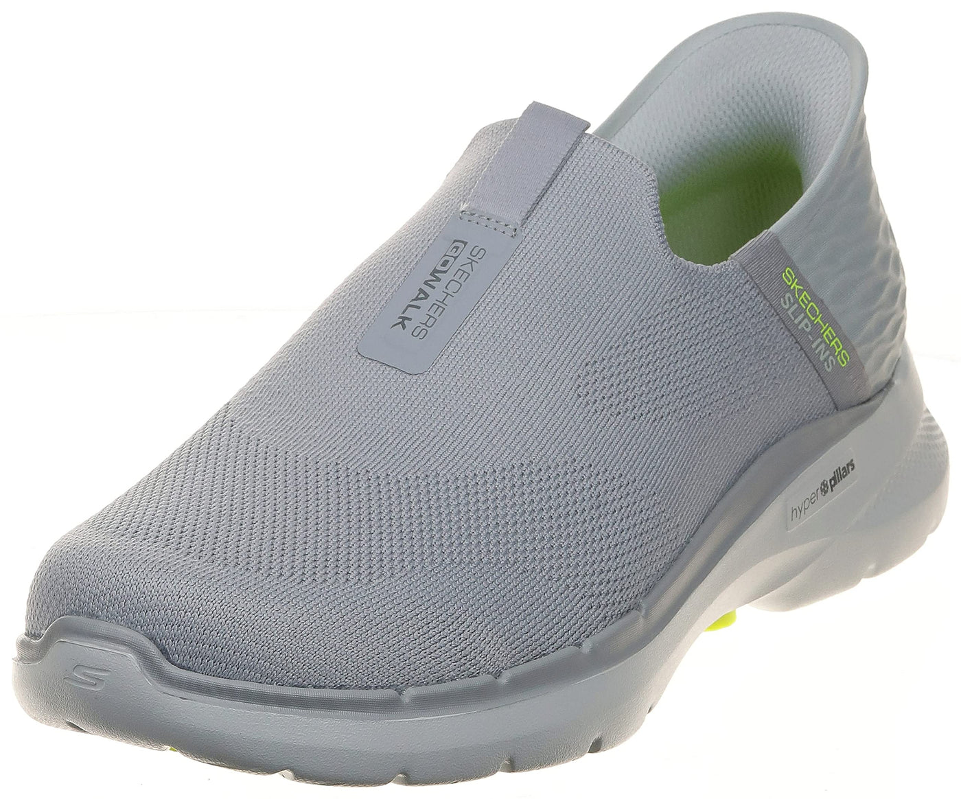 Skechers Men's Gowalk 6 Slip ins Athletic Slip-On Walking Shoe | Casual Sneaker with Memory Foam 9 X-Wide Grey