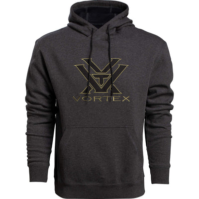 Vortex Optics Comfort Hoodie - Charcoal Heather - Medium