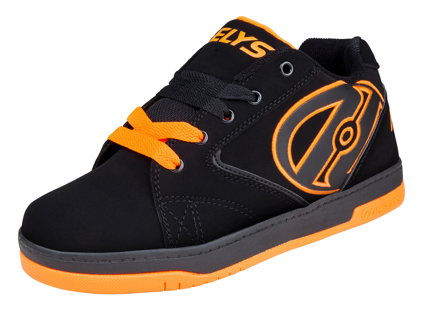 Heelys Kids Propel Skate Shoe, Black/Orange, 13 M US Little Kid