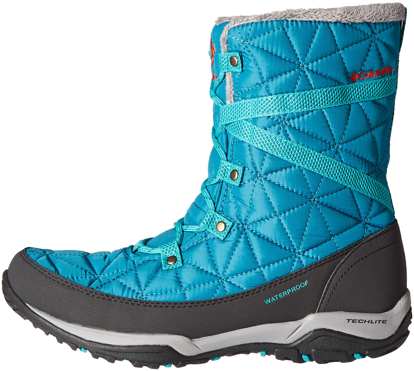 Columbia Women's Loveland Mid Omni-Heat Snow Boot 5 B US Sea Level/Spicy