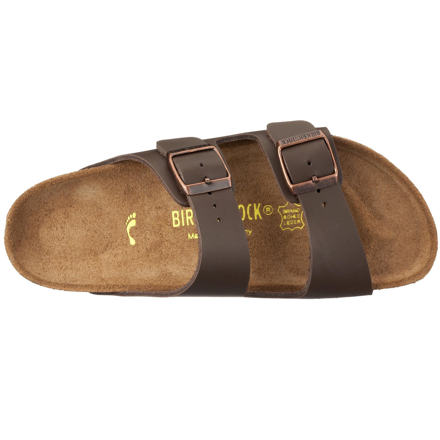 BIRKENSTOCK Original Arizona Leather Regular Width, Dark Brown L6 M4 37,0