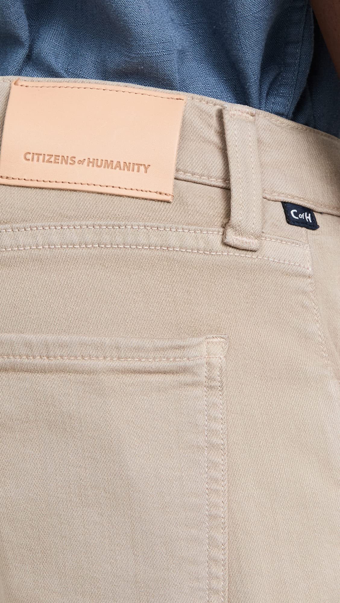 Citizens of Humanity Men's Gage Straight Leg Jeans, Gravel, Tan, 31