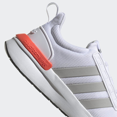 adidas Mens Racer Tr21 Running Sneakers Shoes - White 11 White/Grey/Solar Red