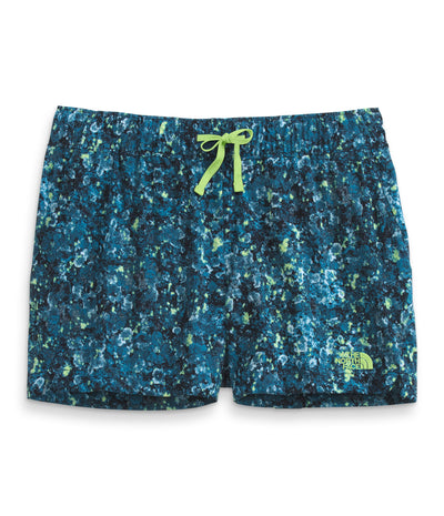 THE NORTH FACE Printed Class V Shorts Beta Blue Lichen Print SM R