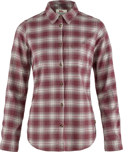 Fjallraven F89833410-021XS Ovik Flannel Shirt W Mesa Purple-Fog XS