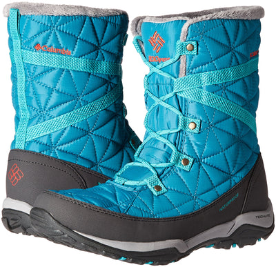 Columbia Women's Loveland Mid Omni-Heat Snow Boot 5 B US Sea Level/Spicy