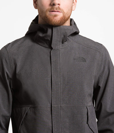 THE NORTH FACE Men's Apex Flex DryVent Jacket, TNF Dark Grey Heather, Small